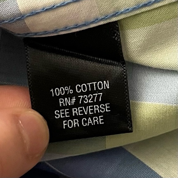 Croft & Barrow Plaid Button Down Dress Shirt Size M - Picture 5 of 5